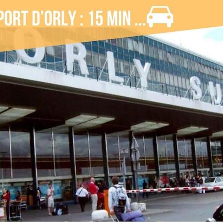 F2 Proche Gare - 5Min Rer Orly 15Min Juvisy-sur-Orge Exterior photo