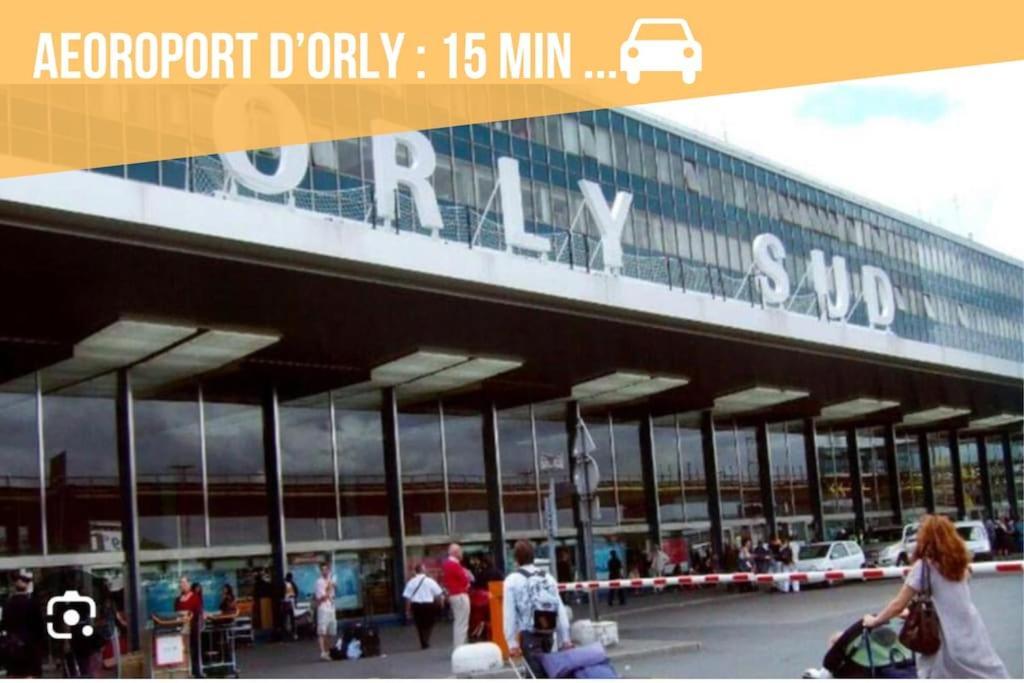 F2 Proche Gare - 5Min Rer Orly 15Min Juvisy-sur-Orge Exterior photo